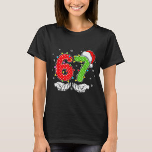 Number 67 Matching Six Seven 6 7 Meme 6-7 Christma T-Shirt