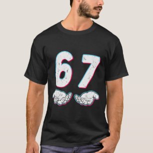 Number 67 Matching Six Seven 6 7 Meme 6-7 Hallowee T-Shirt