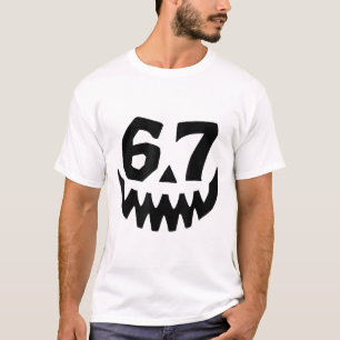 Number 67 Matching Six Seven 6 7 Meme 6 7 Hallowee T-Shirt