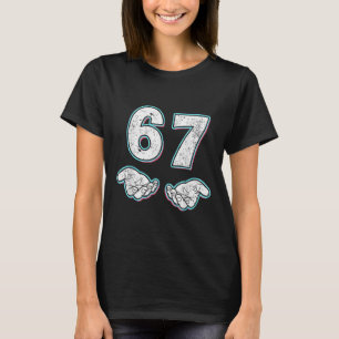 Number 67 Matching Six Seven 6 7 Meme 6-7 Hallowee T-Shirt