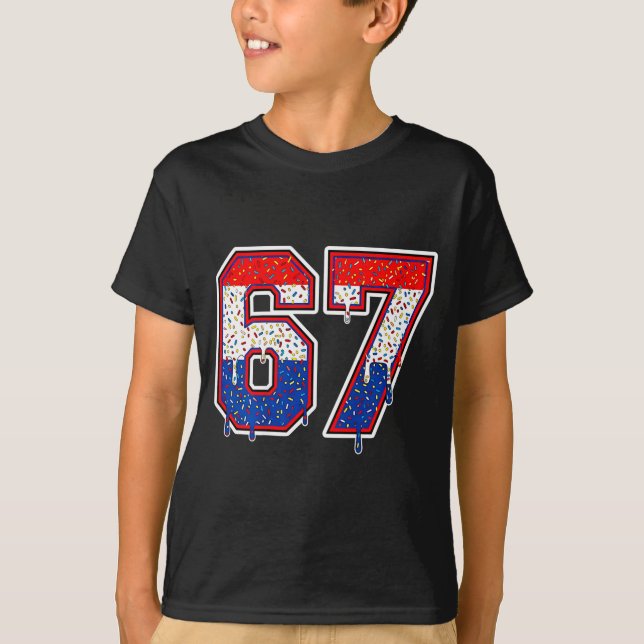 Number 67 Shirt Costume Adult Nk For Women Men Kid (Front)