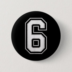 Number 6 67 Meme Matching Button