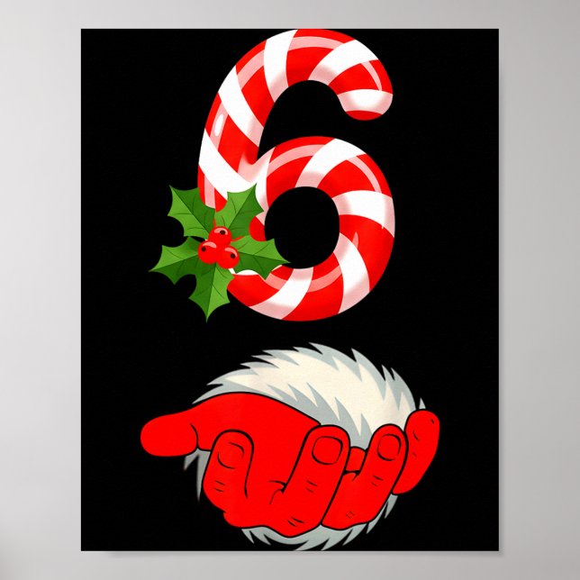 Number 6 Funny 67 Six Seven Meme Matching Couple C Poster (Front)