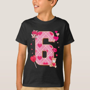 Number 6 Matching 67 Meme 6 7 Couple Matching Vale T-Shirt