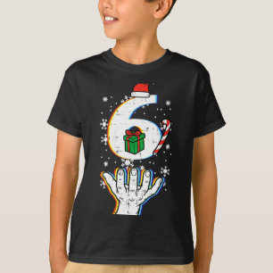 Number 6 Matching 67 Meme Christmas 6 7 Xmas Men W T-Shirt