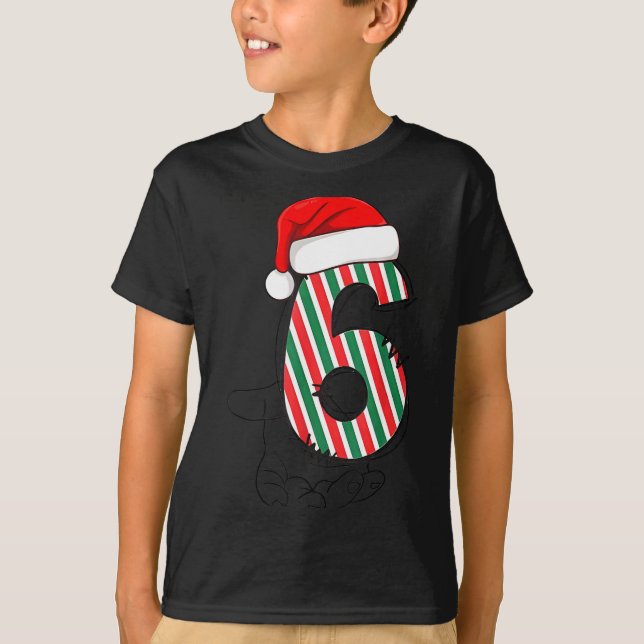 Number 6 Matching 67 Meme Christmas Costume Men Wo T-Shirt (Front)