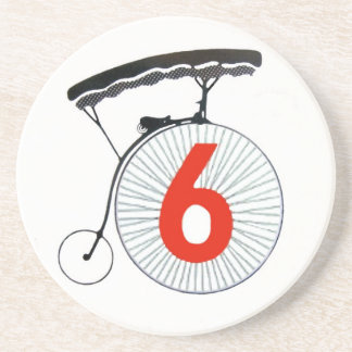 Number 6 The Prisoner Sandstone Coaster
