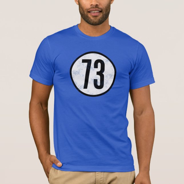 Number 73 T-Shirt (Front)