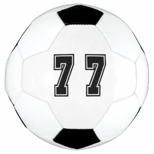 number 77 soccer ball