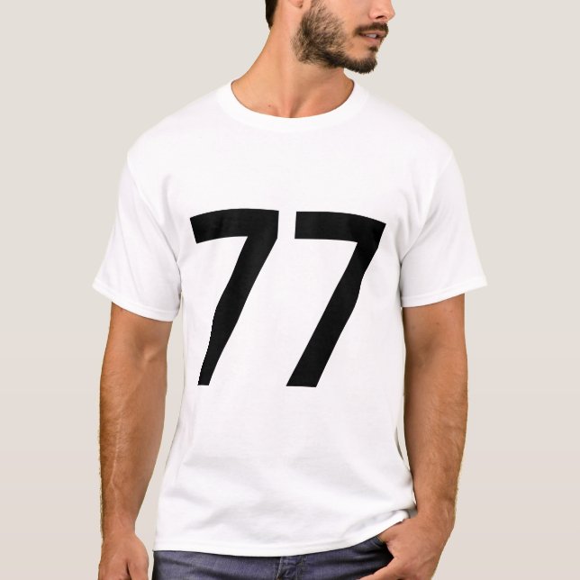 NUMBER 77 T-Shirt (Front)