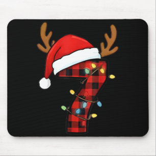 Number 7 Matching 67 Meme Christmas Costume Men Wo Mouse Pad
