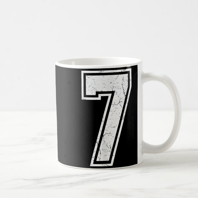 Number 7 Matching 67 Meme Costume Men Women Kids  Coffee Mug (Right)