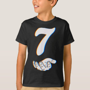 Number 7 Matching 67 Meme Halloween Costume Men Wo T-Shirt