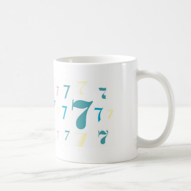 Number 7 mug (Right)
