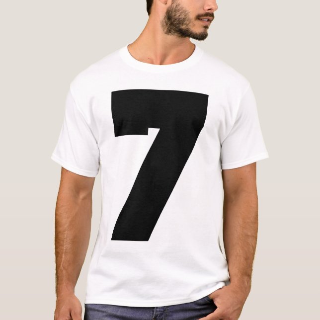 Number 7 Sport T-Shirt (Front)
