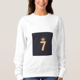 number 7 tshirt with god design on the back