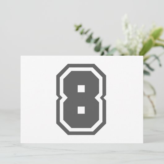 Number 8 (Standing Front)