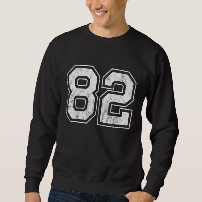 Number 82 sweatshirt (Front)