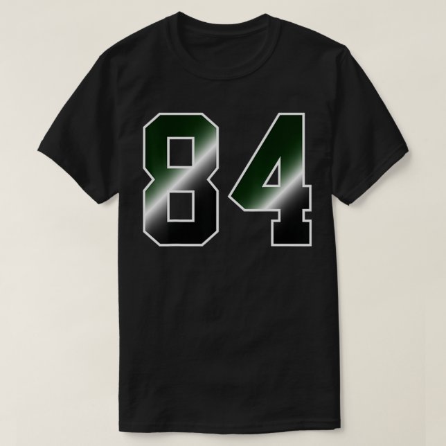 number 84  T-Shirt (Design Front)