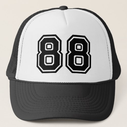 Number 88 Classic Trucker Hat