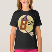 Number 8 Witch Halloween Theme 8 Year Old Kids