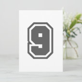 Number 9 (Standing Front)