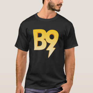 Number 9 Birthday Sports Player Team Numbered With T-Shirt