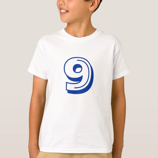 Number 9 shirt (Front)