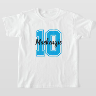 Number And Name Personalized T-Shirt