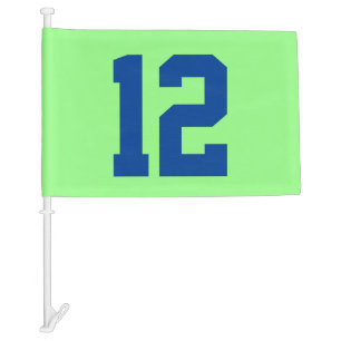 Number Car Flag