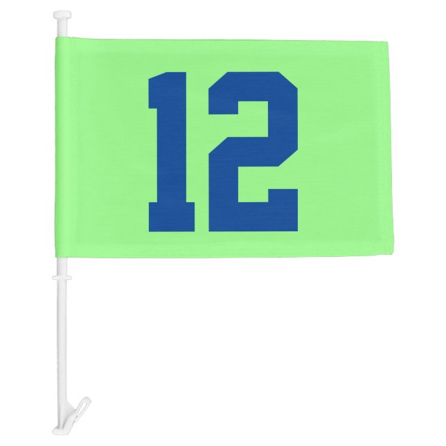 Number Car Flag (Front)