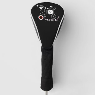 Number Cruncher Golf Head Cover