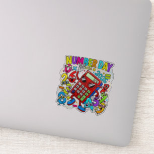 Number Day 2026 Maths Sticker for Kids UK Schools