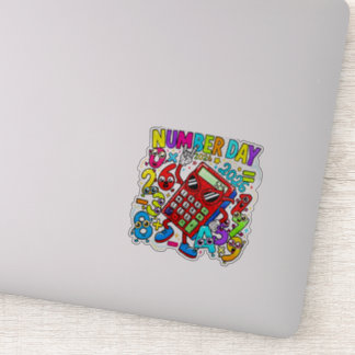 Number Day 2026 Maths Sticker for Kids UK Schools