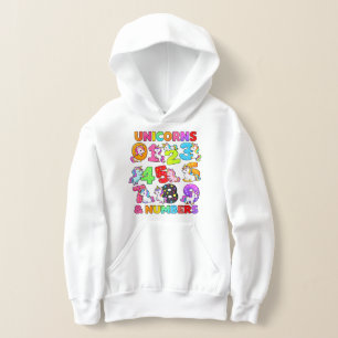 Number Day Unicorn Numbers Math Hoodie