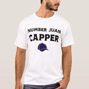 Number Juan Capper Funny Slang Humor #1 Liar T-Shirt