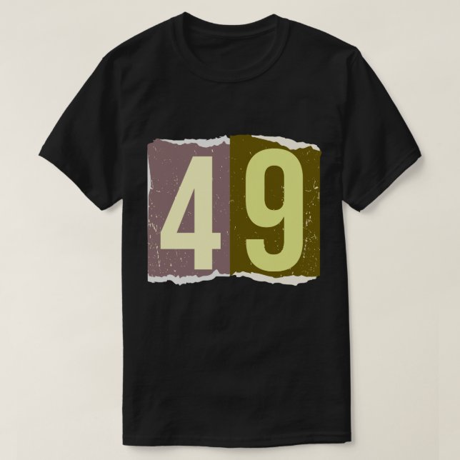 Number Magazine Ransom 49 T-Shirt (Design Front)