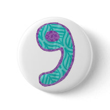 Number Nine Button
