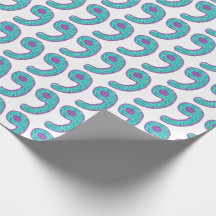 Number Nine Wrapping Paper