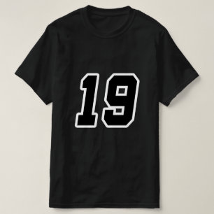 Number Nineteen 19 T-Shirt