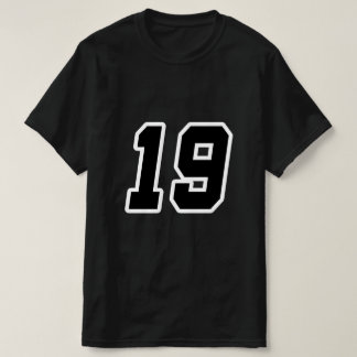 Number Nineteen 19 T-Shirt