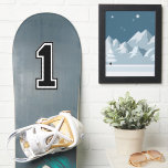 Number One 1 Sport Font Sticker Number One 1 Sport Font Sticker