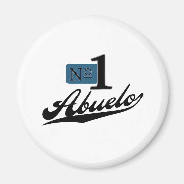 Number One Abuelo Magnet (Front)