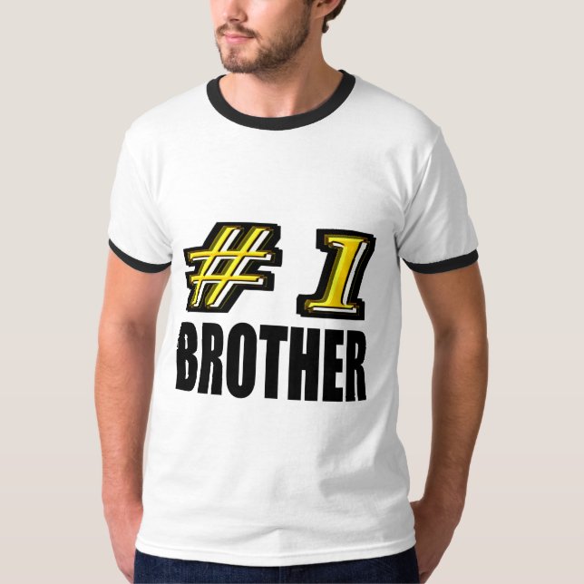 Number One Brother T-Shirt (Front)