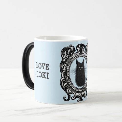 Number One Cat Mom Black cat Mug