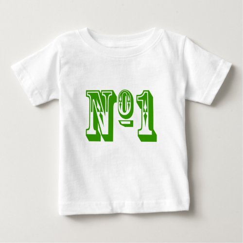 Number One Child Baby T_Shirt