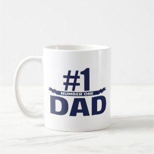 Number One Dad Coffee Mug