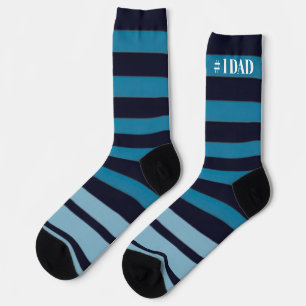 Number One Dad Crew Socks