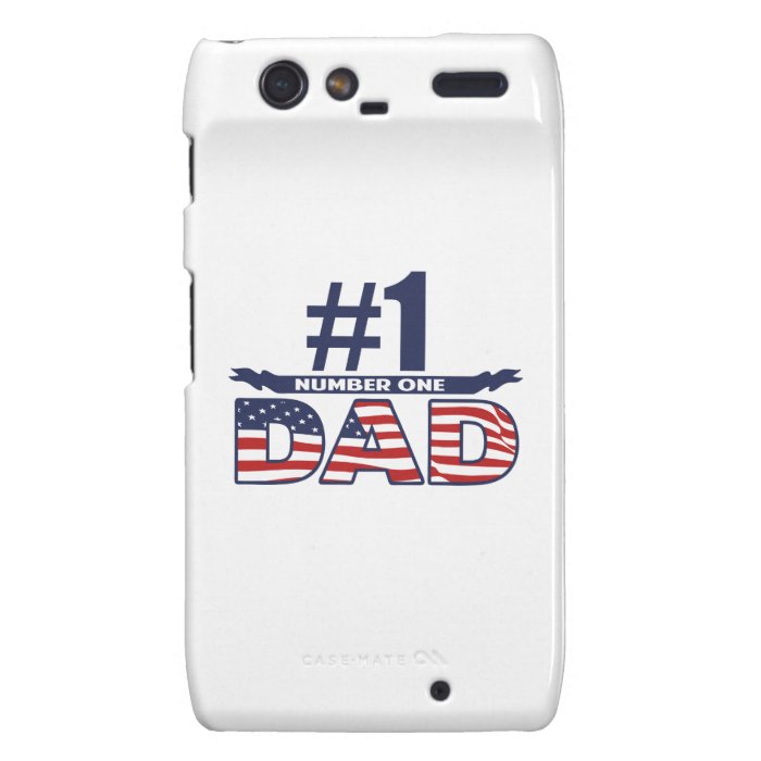 Number One Dad Droid RAZR Cases