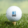 Number One Dad Father's Day Gift Golf Balls